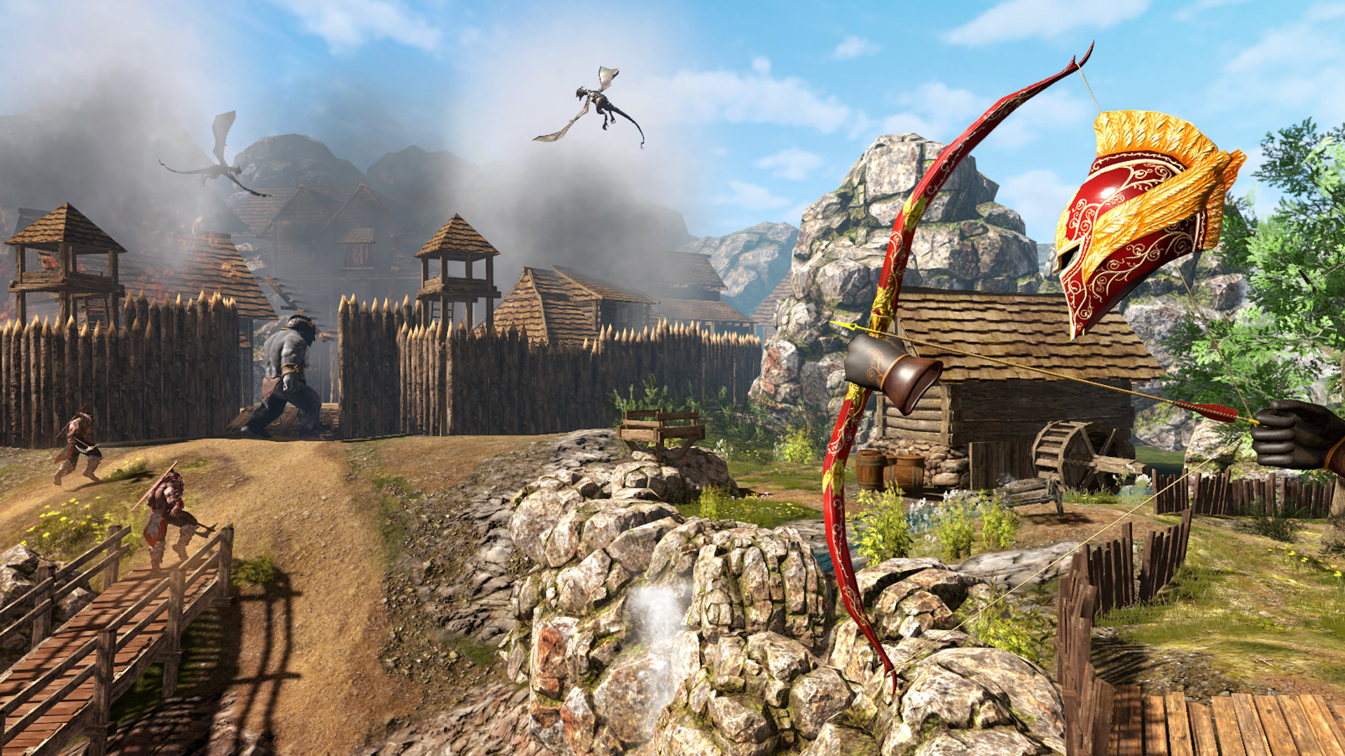 Pfeil, Bogen und VR sind auch bei Elven Assassin eine tolle Mischung.