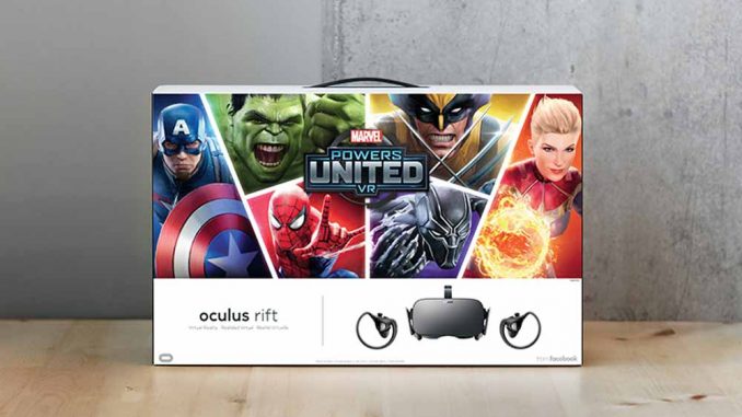 Oculus Rift Bundle mit Marvel Powers United VR