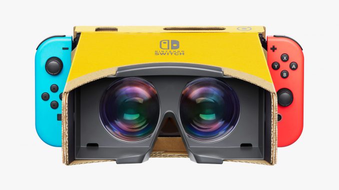 Nintendo Labo VR mit Zelda und Mario VR